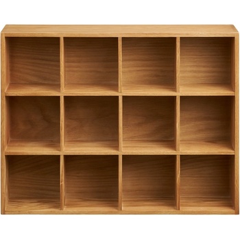 House Nordic На няколко нива стенен рафт от декор от дъб в естествен цвят 11 cm Soria - House Nordic (4293035)
