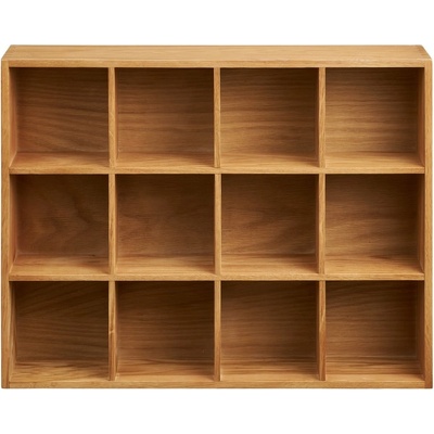 House Nordic На няколко нива стенен рафт от декор от дъб в естествен цвят 11 cm Soria - House Nordic (4293035)