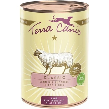 Terra Canis Lamb with courgette millet & dill 400 g