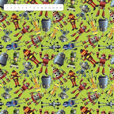 Roboti na zelené úplet by MIMI