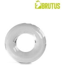 Brutus Stretto Erekčný krúžok priehľadný, flexibilný erekčný krúžok z TPE