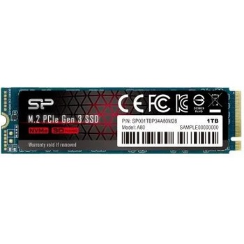 Silicon Power A80 1TB M.2 PCIe (SP001TBP34A80M28)
