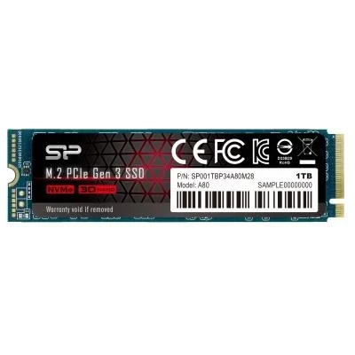 Silicon Power A80 1TB M.2 PCIe (SP001TBP34A80M28)