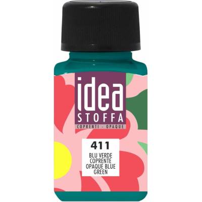 Maimeri Idea Stoffa farba na textil 60 ml krycia modrozelená