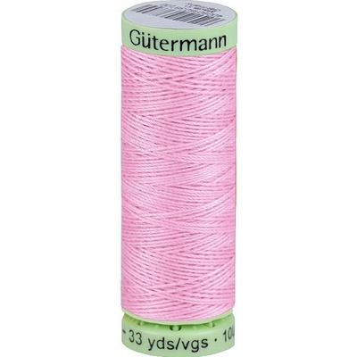 Prima-obchod Polyesterové nitě Gütermann Jeans návin 30 m, barva 320 růžová světlá