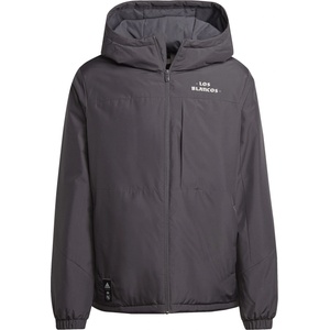 adidas Яке Adidas Men's Real Madrid Hooded Long Sleeve Licensed Managers Football Jacket - Utility Black