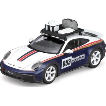 Bburago Bburago 1: 24 Racing - Porsche 911 Dakar - Син 953 Roughroads