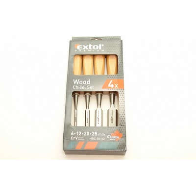 Extol Premium 8812420 Dláta sada 6-12-19-25 mm