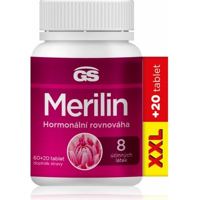 GS Merilin original tablety pro podporu komfortu při menopauze 80 tablet