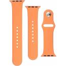 FIXED Silicone Strap na Apple Watch 38 mm/40 mm oranžový FIXSST-436-OR