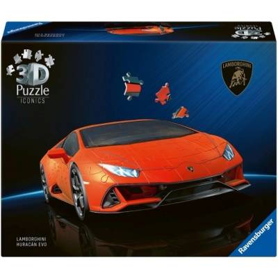 Ravensburger 3D пъзел Ravensburger от 108 части - Lamborghini Huracan (12008052)