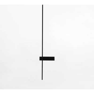 W4100-90BK - LED стенен аплик ARCO LED/12W/230V CCT черен (ZL0775)