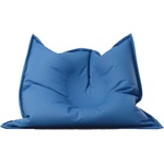 PUFRELAX Пуф, Голяма възглавница, 350л. , Magic Pillow - Blue, Еко кожа, Пълнеж от Полистиролни перли (PUF-G-MP-ML-BLU) - topmall