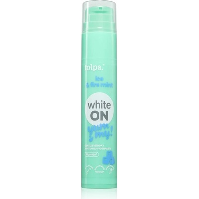 Tołpa On White Yummy bieliaca príchuť Ice & Fire Mint 60 g