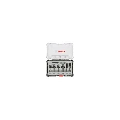 Sada fréz, 6-dílná, stopka 6 mm, Trim and Edging Router Bit Set, Bosch, 2.607.017.468