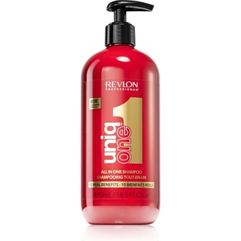 Revlon UniqOne All In One Classsic подхранващ шампоан за всички видове коса 490ml