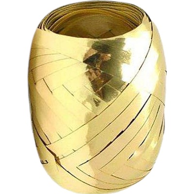 Vázací stuha METAL ZLATÁ (20m)