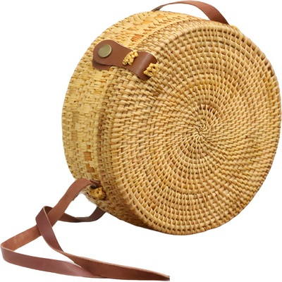 Amparo Miranda Ratanová kabelka Ring Straw R743