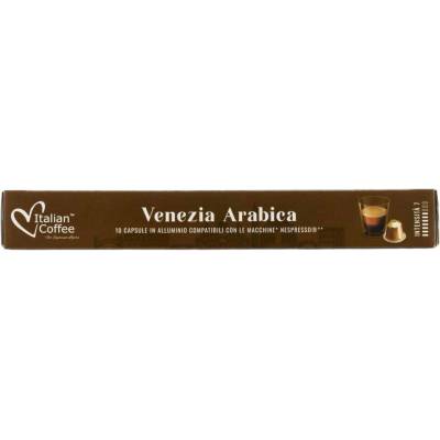 Italian Coffee Venezia Arabica hliníkové kapsule pre Nespresso 10 ks