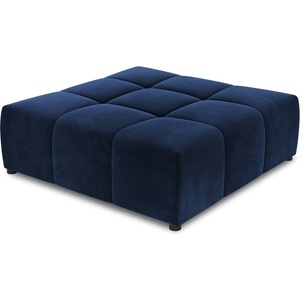 Cosmopolitan Design Синя кадифена табуретка Rome Velvet - Cosmopolitan Design (COS_MP3x3_44_F1_ROME2)