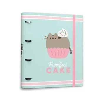 Pusheen Binder Pusheen Budget 4-ring 26x32cm light green (67371-uniw)