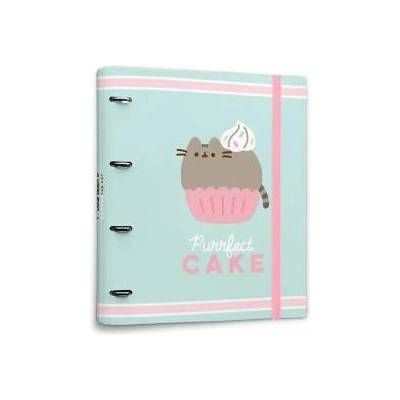 Pusheen Binder Pusheen Budget 4-ring 26x32cm light green (67371-uniw)