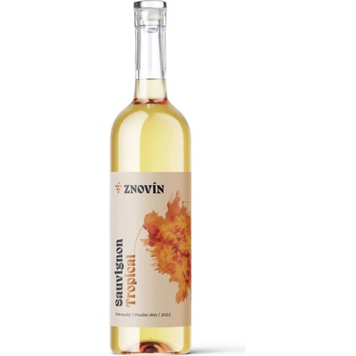 Znovín Sauvignon p.s. 2022 Tropical polosuché č.2327 Dívčí vrch bílé 13,5% 0,75 l (holá láhev)