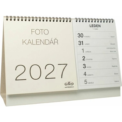 na vlastní foto STOLNÍ béžový 2025