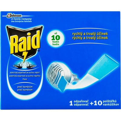Raid elektrický strojek se suchou náplní 10ks