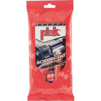 Plak Utierky na palubnú dosku leštiace vanilka 24 ks