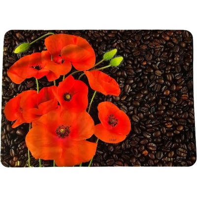 Moni Korkové prestieranie Makový kvet 39x28cm 6ks