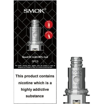 Image 1 of Smok Изпарителна глава за SMOK Nord DC 0.8ohm MTL