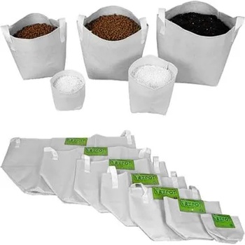 Image 1 of TexPot 10L Бяла - саксия от геотекстил