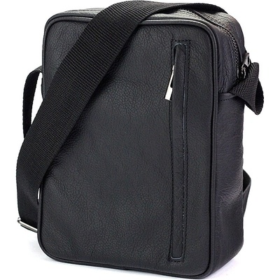 Gregorio pánská kožená Crossbody taška no. 1031 černá