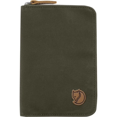 Fjällräven Портфейл Fjällräven Passport Wallet - Dark Olive - размер One Size (502-0839-0811)