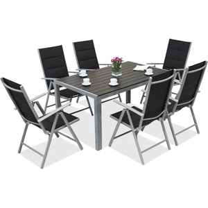 Garden Point Градински комплект от алуминиев polywood Verona Garden Point за 6 души (GAP1221)