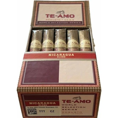 Te Amo World Selection Series Robusto Nicaragua 15 ks