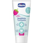 Chicco Плодова паста за зъби с флуорид Chicco - Ягода, 1-5 г, 50 ml
