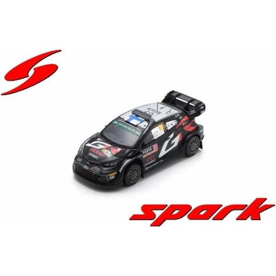 WRC Model SPARK Toyota Yaris GR Rally Safari 2024 K. Rovanpera 1:43