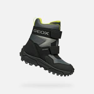 Geox Сиви момчешки високи обувки Geox Himalaya B ABX Geox | Siv | Момчешки | 36