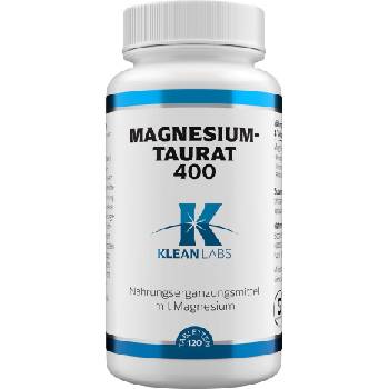KLEAN LABS Магнезиев таурат 400 - 120 таблетки