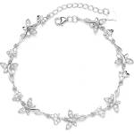 Silenti Jewelry Сребърна гривна "Женственост