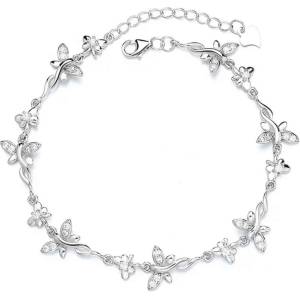 Silenti Jewelry Сребърна гривна "Женственост