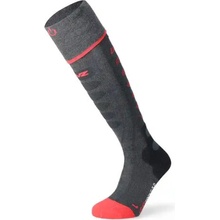 Lenz Vyhrievané ponožky 5.1 TOE CAP REGULAR FIT šedá