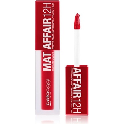 bellaoggi Mat Affair Liquid Lipstick matná tekutá rtěnka Red Affair 4,4 ml