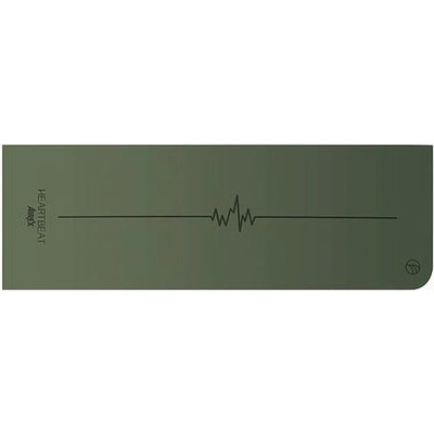 AIREX® Постелка за упражнения Heartbeat, маслинено зелена