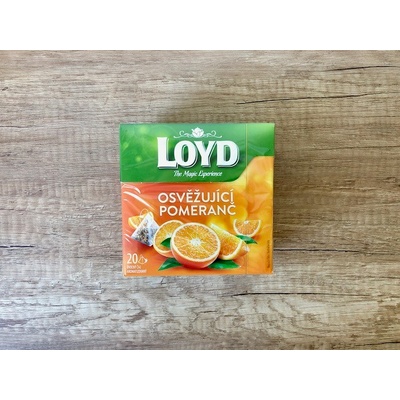 Loyd čaj Osvěžující pomeranč 20 x 2 g