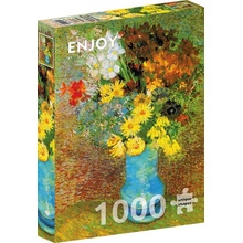 ENJOY Vincent Van Gogh: Váza se sedmikráskami a sasankami 1000 dielov