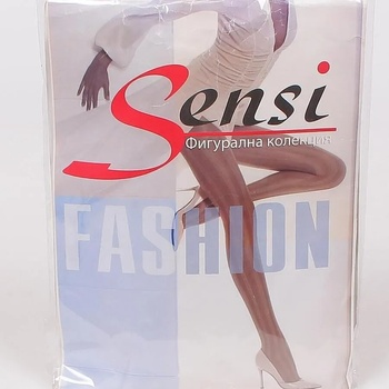 Image 1 of Фигурален чорапогащник в черно с ефектни орнаменти