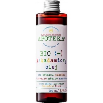 Havlíkova Apotéka Bio makadamiový olej 200 ml